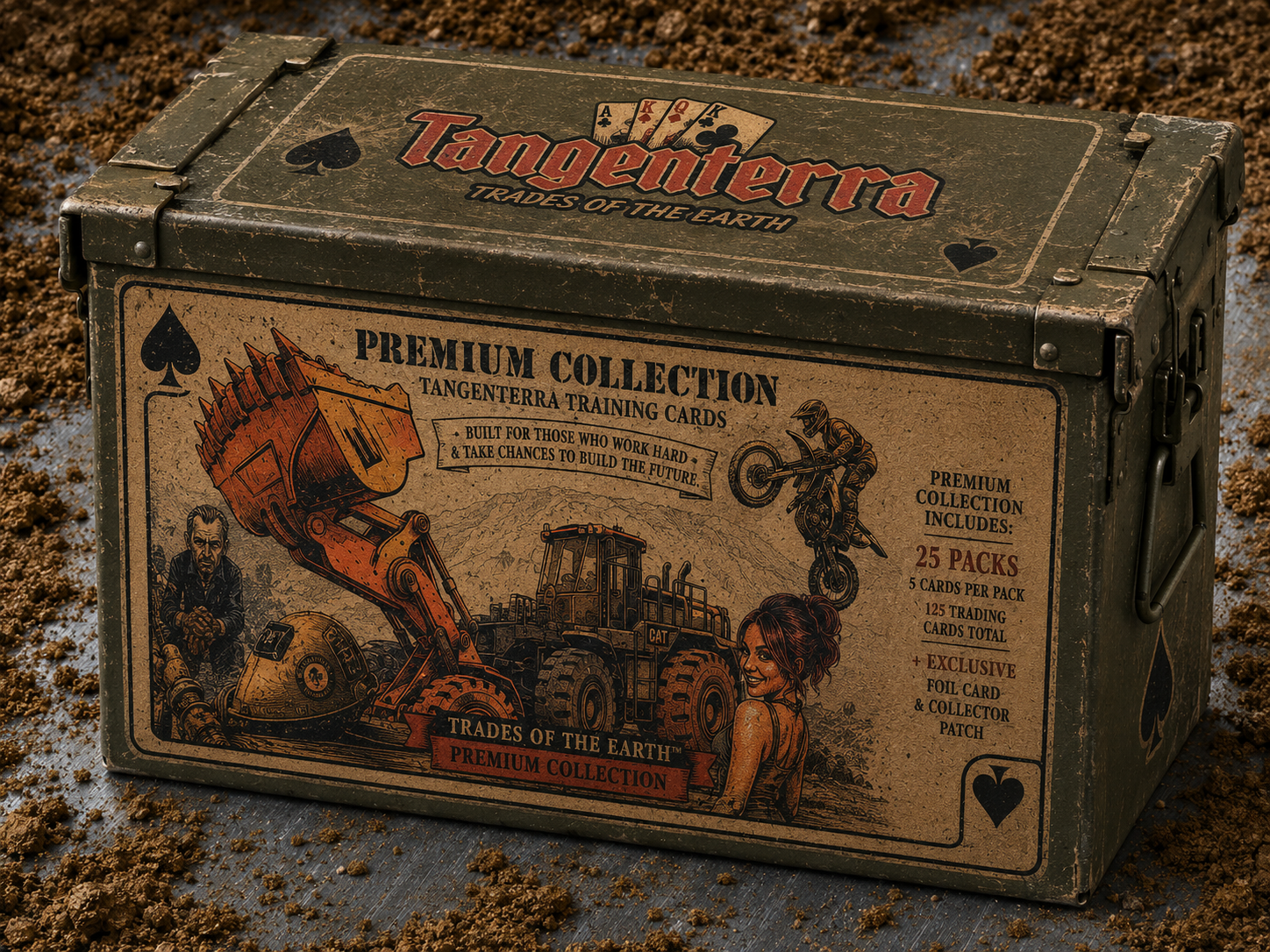 Tangenterra Premium Collection Box – ammo crate with artwork